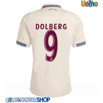 Maglie da calcio Ajax Kasper Dolberg #9 Terza Maglia 2025-26 Manica Corta